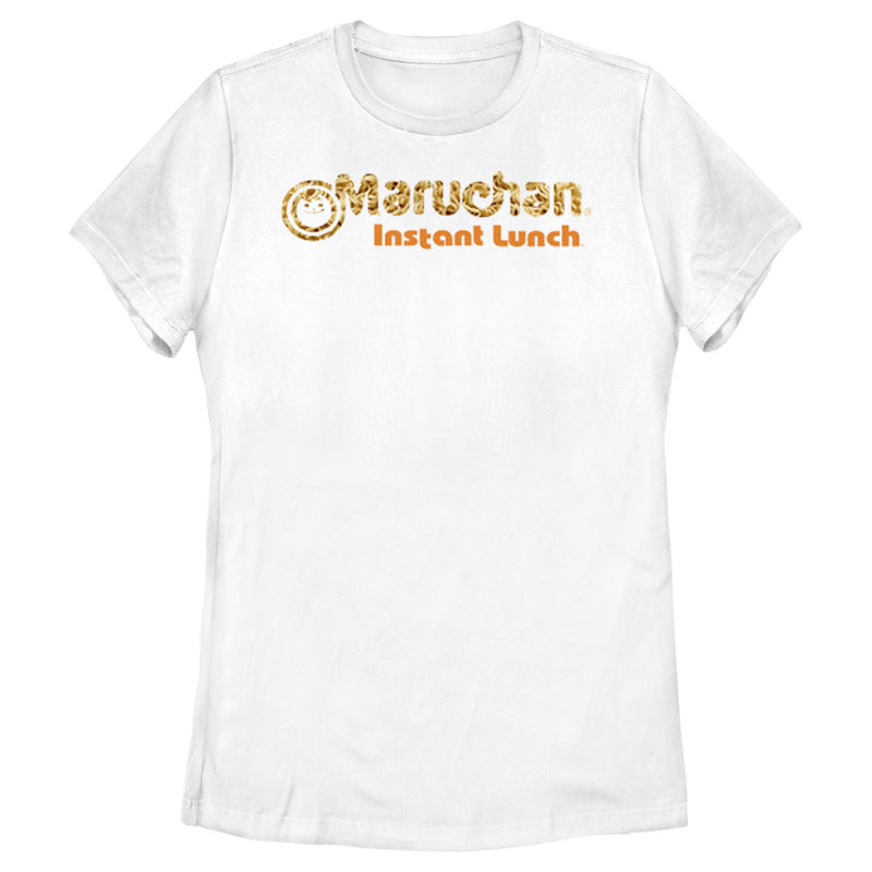 Women's Maruchan Instant Lunch Logo Noodle Fill T-Shirt