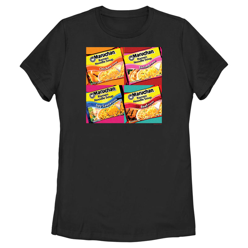 Women's Maruchan Ramen Pop Panels T-Shirt