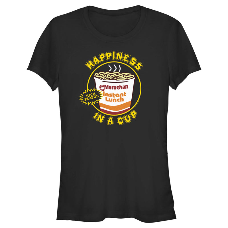 Junior's Maruchan Happiness in a Cup T-Shirt