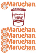 Junior's Maruchan Instant Lunch Logo Stack T-Shirt