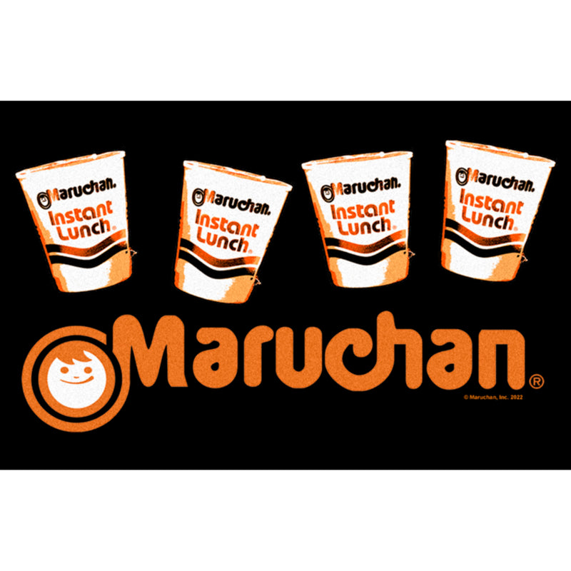 Men's Maruchan Orange and Black Instant Lunch T-Shirt