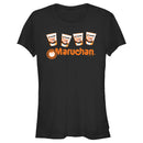 Junior's Maruchan Orange and Black Instant Lunch T-Shirt