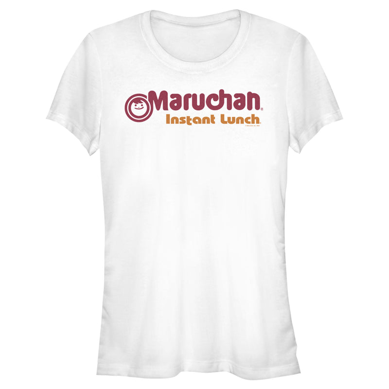 Junior's Maruchan Red and Orange Logo T-Shirt