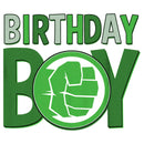 Boy's Marvel Hulk Smashing Birthday T-Shirt