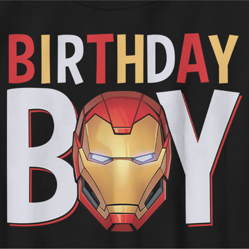 Boy's Marvel Birthday Boy Ironman T-Shirt