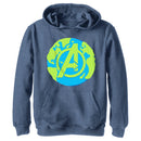 Boy's Marvel Earth Day A Symbol Pull Over Hoodie