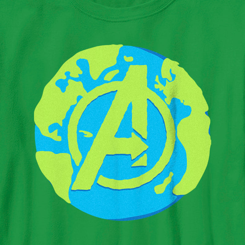 Boy's Marvel Earth Day A Symbol T-Shirt