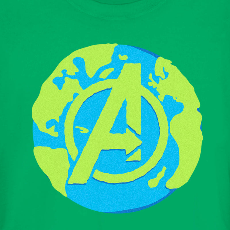 Junior's Marvel Earth Day A Symbol T-Shirt