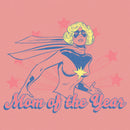 Junior's Marvel Captain Marvel Mom of the Year Sweatshirt