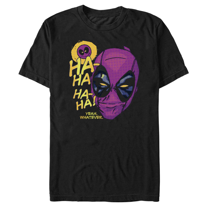 Men's Marvel: Deadpool Ha-ha Yeah, Whatever T-Shirt