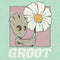 Girl's Guardians of the Galaxy Groot and Flower Portrait T-Shirt
