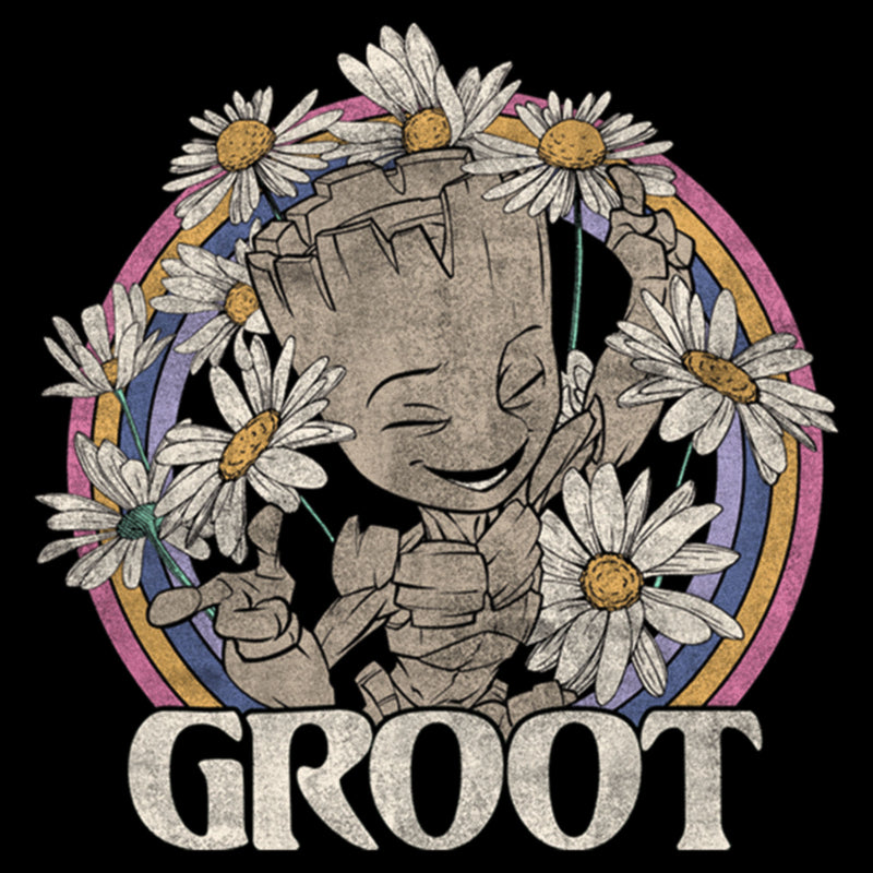 Girl's Guardians of the Galaxy Groot Springtime T-Shirt