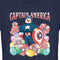 Junior's Marvel Easter Egg Hunt Superhero T-Shirt