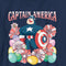 Boy's Marvel Easter Egg Hunt Superhero T-Shirt