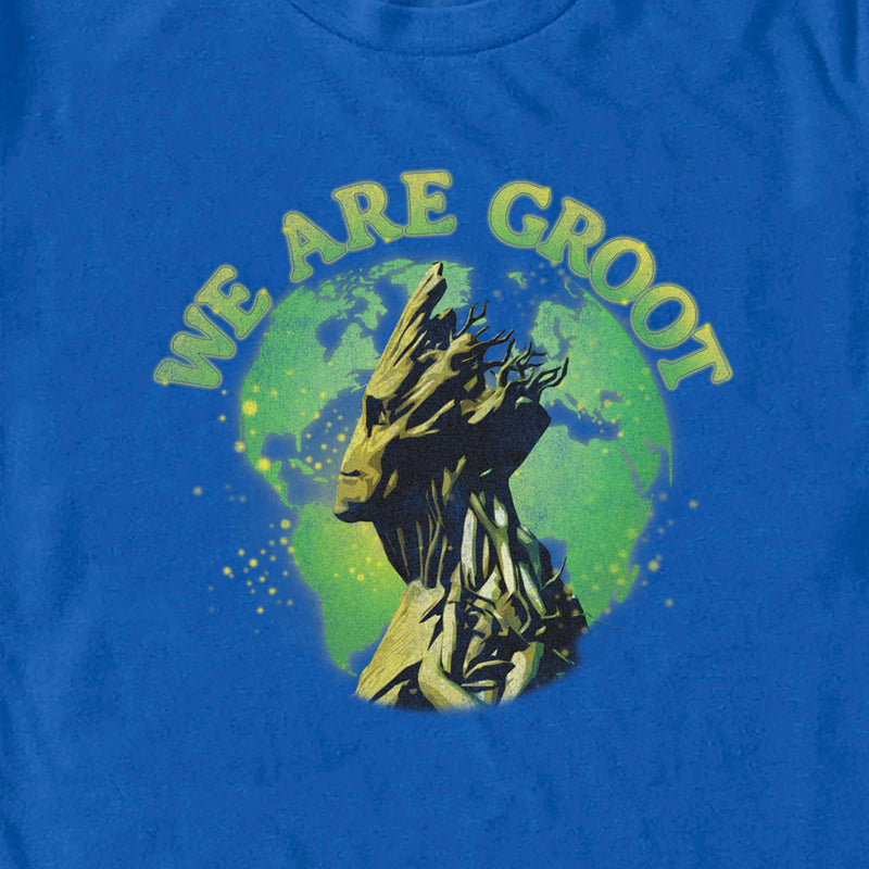 Men's Marvel We Are Groot Side Profile T-Shirt