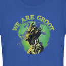 Junior's Marvel We Are Groot Side Profile T-Shirt