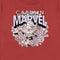 Women's Marvel Floral Carol Danvers T-Shirt