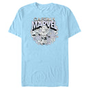 Men's Marvel Floral Carol Danvers T-Shirt