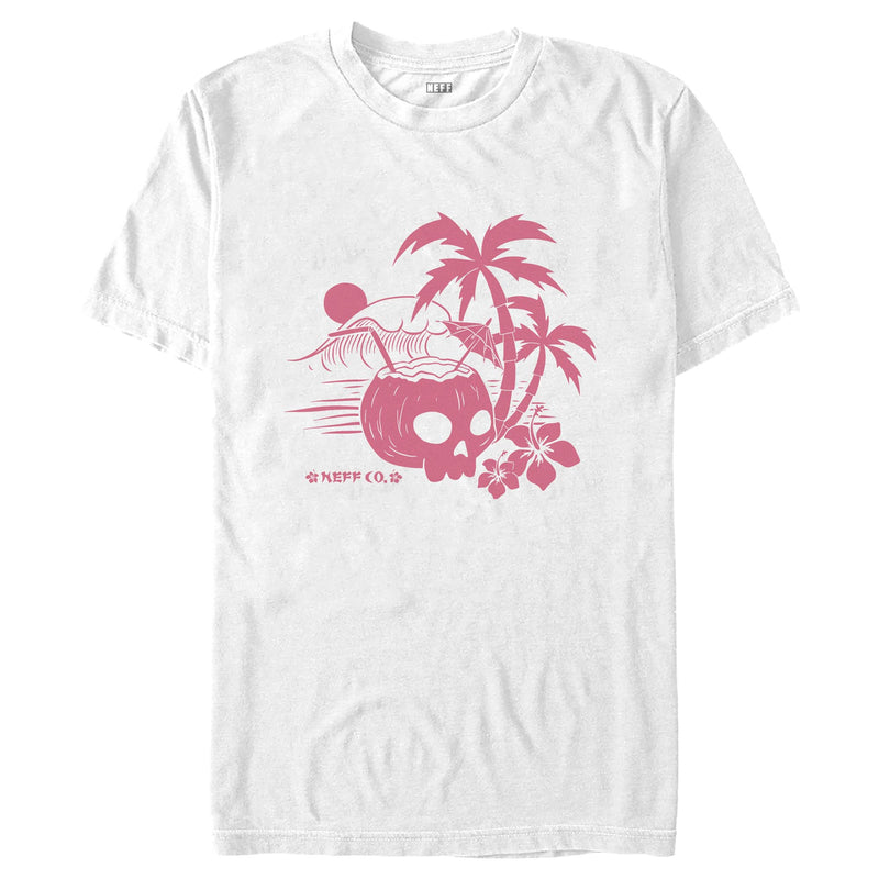 Men's NEFF Coconut Skull Vacation T-Shirt