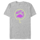 Men's NEFF Vacation Crew Flamingo T-Shirt