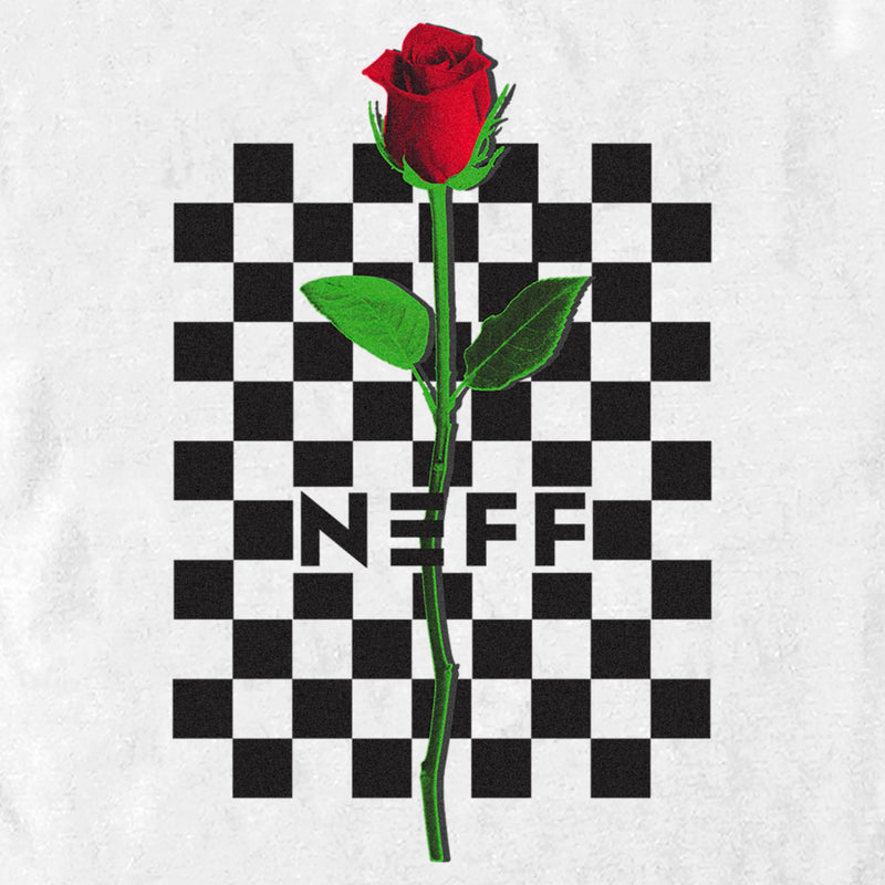 Men's NEFF Checkered Rose T-Shirt