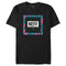 Men's NEFF Pink Zigzag Frame T-Shirt