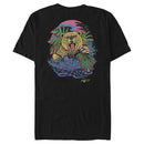 Men's NEFF Colorful Grizzly Bear Badge T-Shirt