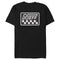 Men's NEFF Black and White Checkered Badge T-Shirt