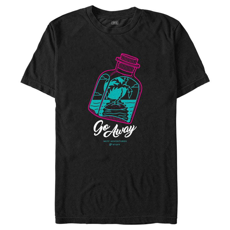 Men's NEFF Go Away Island Bottle T-Shirt