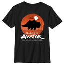 Boy's Avatar: The Last Airbender Classic Logo Circle Silhouette T-Shirt