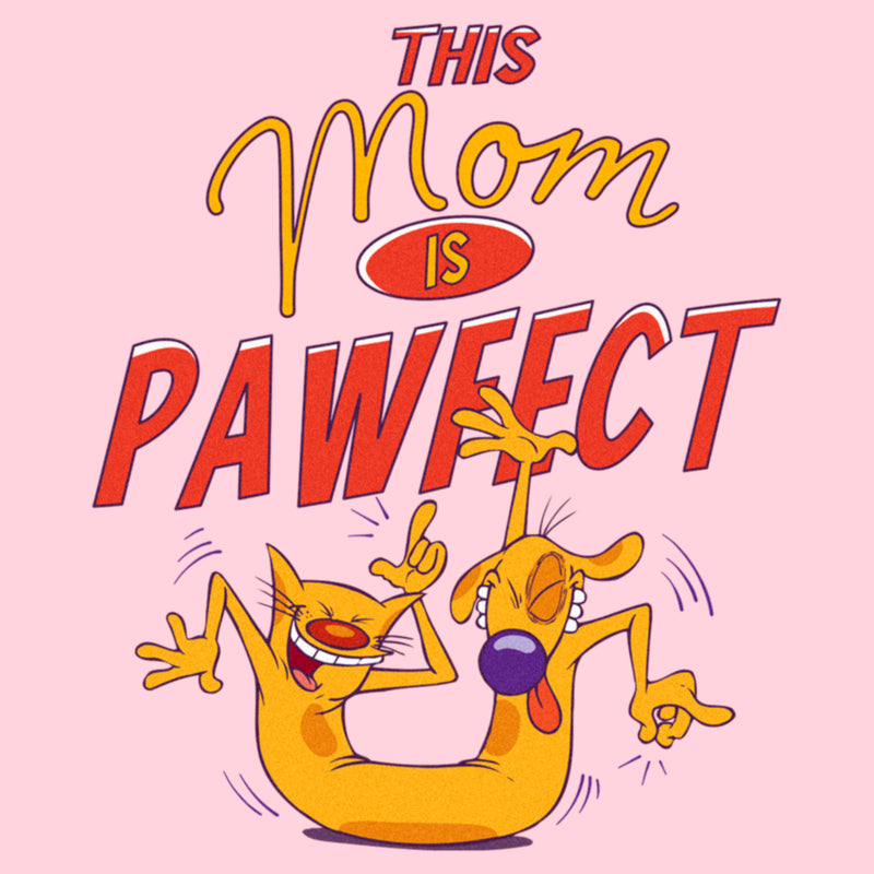 Junior's Catdog This Mom Is Pawfect T-Shirt