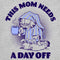 Junior's Garfield This Mom Needs a Day Off T-Shirt