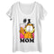 Women's Garfield Mother's Day #1 Mom T-Shirt