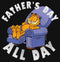 Girl's Garfield Father's Day All Day T-Shirt