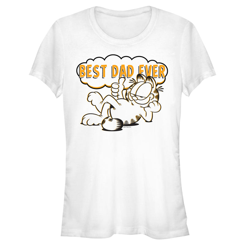 Junior's Garfield Best Dad Ever T-Shirt