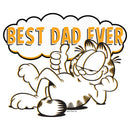 Junior's Garfield Best Dad Ever T-Shirt