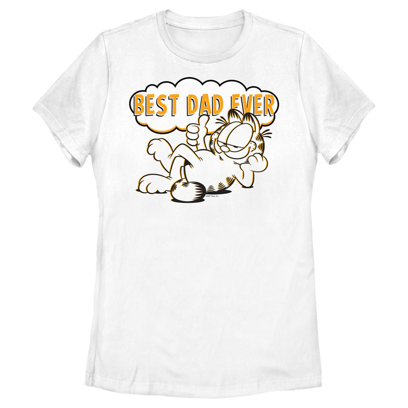 Women's Garfield Best Dad Ever T-Shirt