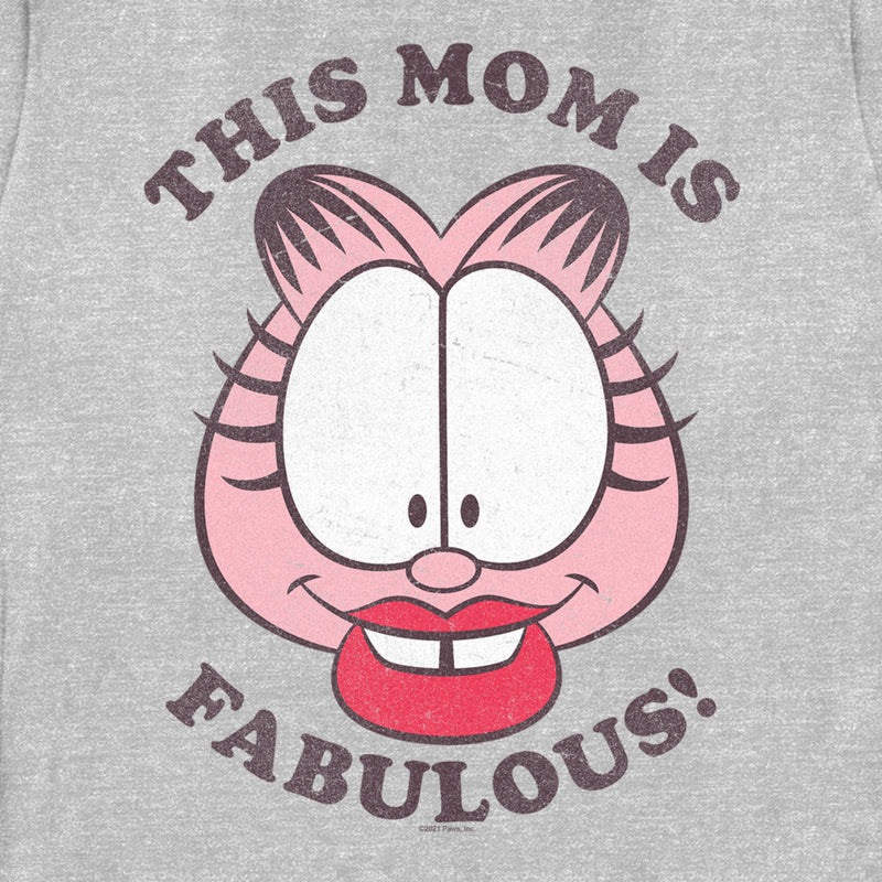 Women's Garfield Arlene This Mom Is Fabulous T-Shirt