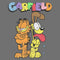 Infant's Garfield With Odie Distressed Onesie