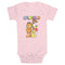 Infant's Garfield With Odie Distressed Onesie