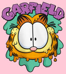 Girl's Garfield Slime Spatter Logo T-Shirt