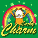 Junior's Garfield St. Patrick's Day Lucky Charm T-Shirt