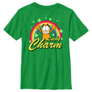 Boy's Garfield St. Patrick's Day Lucky Charm T-Shirt