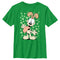 Boy's Garfield St. Patrick's Day Odie Lucky Shamrocks T-Shirt