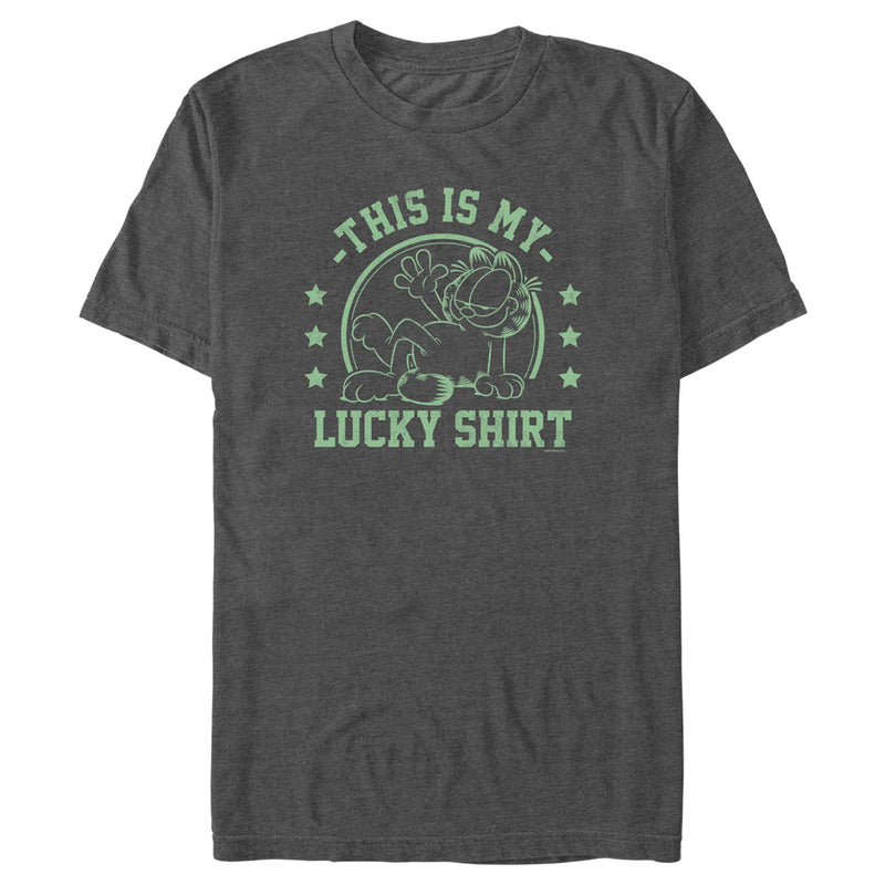 Men's Garfield St. Patrick's Day This is my Lucky Shirt T-Shirt