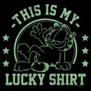 Women's Garfield St. Patrick's Day This is my Lucky Shirt T-Shirt