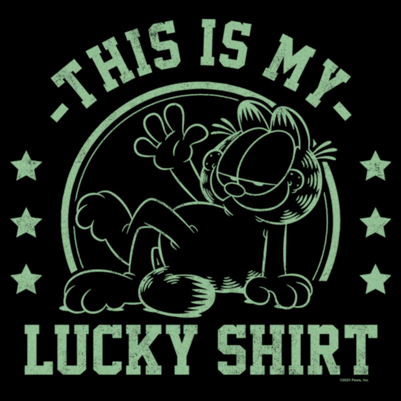 Women's Garfield St. Patrick's Day This is my Lucky Shirt T-Shirt