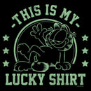 Junior's Garfield St. Patrick's Day This is my Lucky Shirt T-Shirt