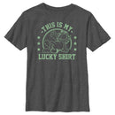 Boy's Garfield St. Patrick's Day This is my Lucky Shirt T-Shirt