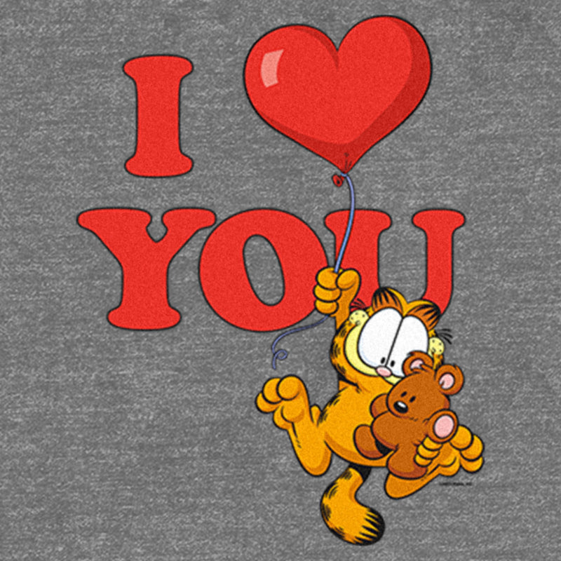 Infant's Garfield Valentine's Day I Heart You Onesie